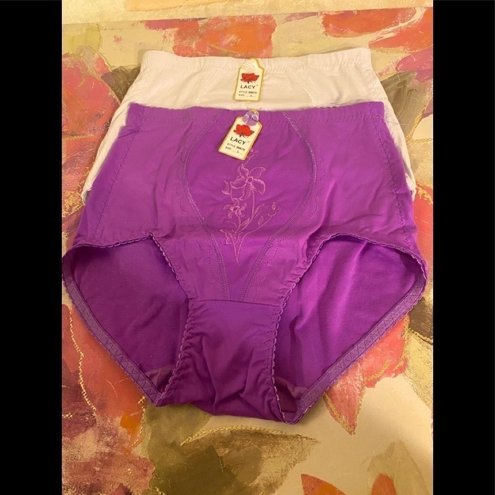 🌹Lacy High waist Brief Tummy Control Size L